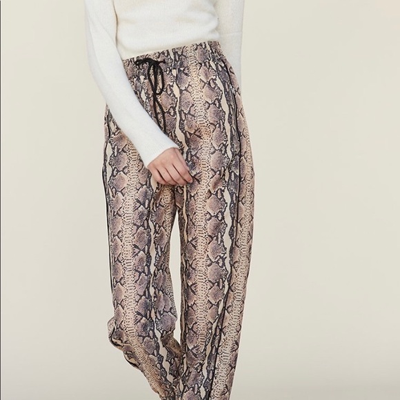 LPA TRACK JOGGER PANT IN SNAKE & BLACK - Picture 3 of 9